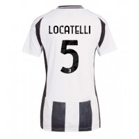 Fotbalové Dres Juventus Manuel Locatelli #5 Dámské Domácí 2024-25 Krátký Rukáv